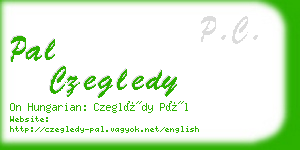 pal czegledy business card